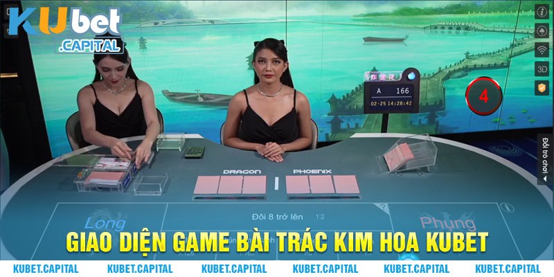 Giao diện của game bài trác kim hoa kubet