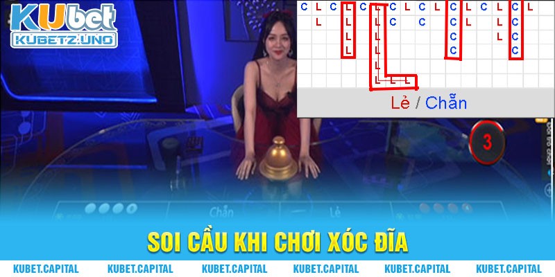 Soi cầu xóc đĩa 1 cách chính xác